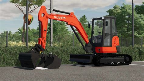 mini excavator modifications|excavator mod for fs22.